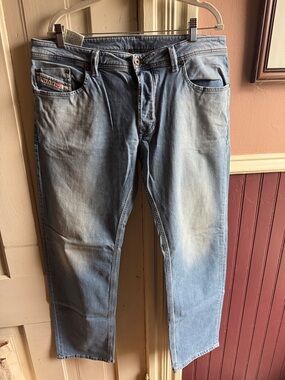 Diesel Light Blue Relaxed Men’s Jeans